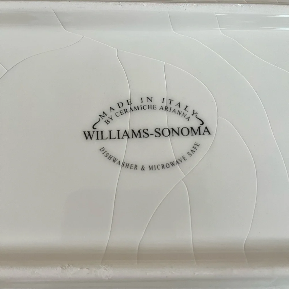 WILLIAMS SONOMA Ceramic Italian Pottery Dish